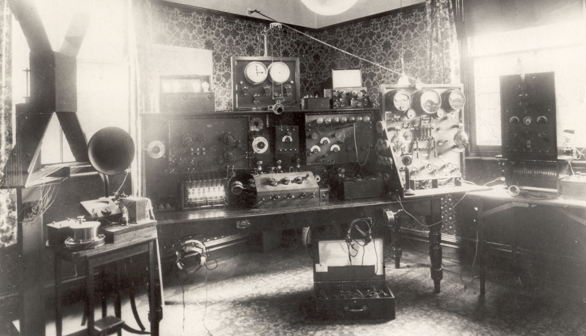Herbert Baker's Wireless Room, Gordon Lodge, Ruddington